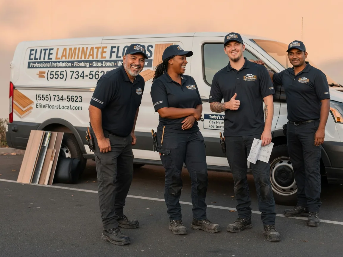 Laminate flooring installation company in Burson, CA